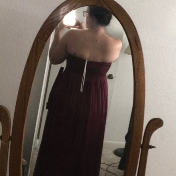 David's Bridal Versa Dress - Wine - Picture 2 of 3